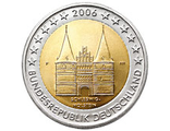 2 евро 2006 Германия Федеральные земли Германии — Шлезвиг-Гольштейн