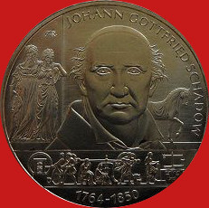10 евро 2014 250 лет со дня рождения Иоганна Готфрида Шадова