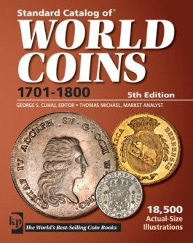 Краузе 2011. Стандартный каталог монет мира 1701-1800. 5-е издание