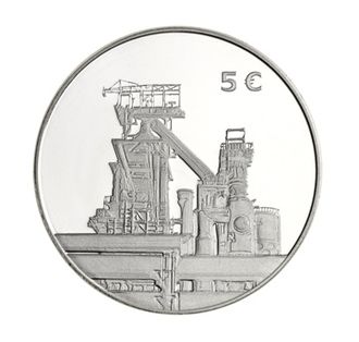 5 евро 2014 Черная металлургия Люксембурга