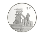 5 евро 2014 Черная металлургия Люксембурга